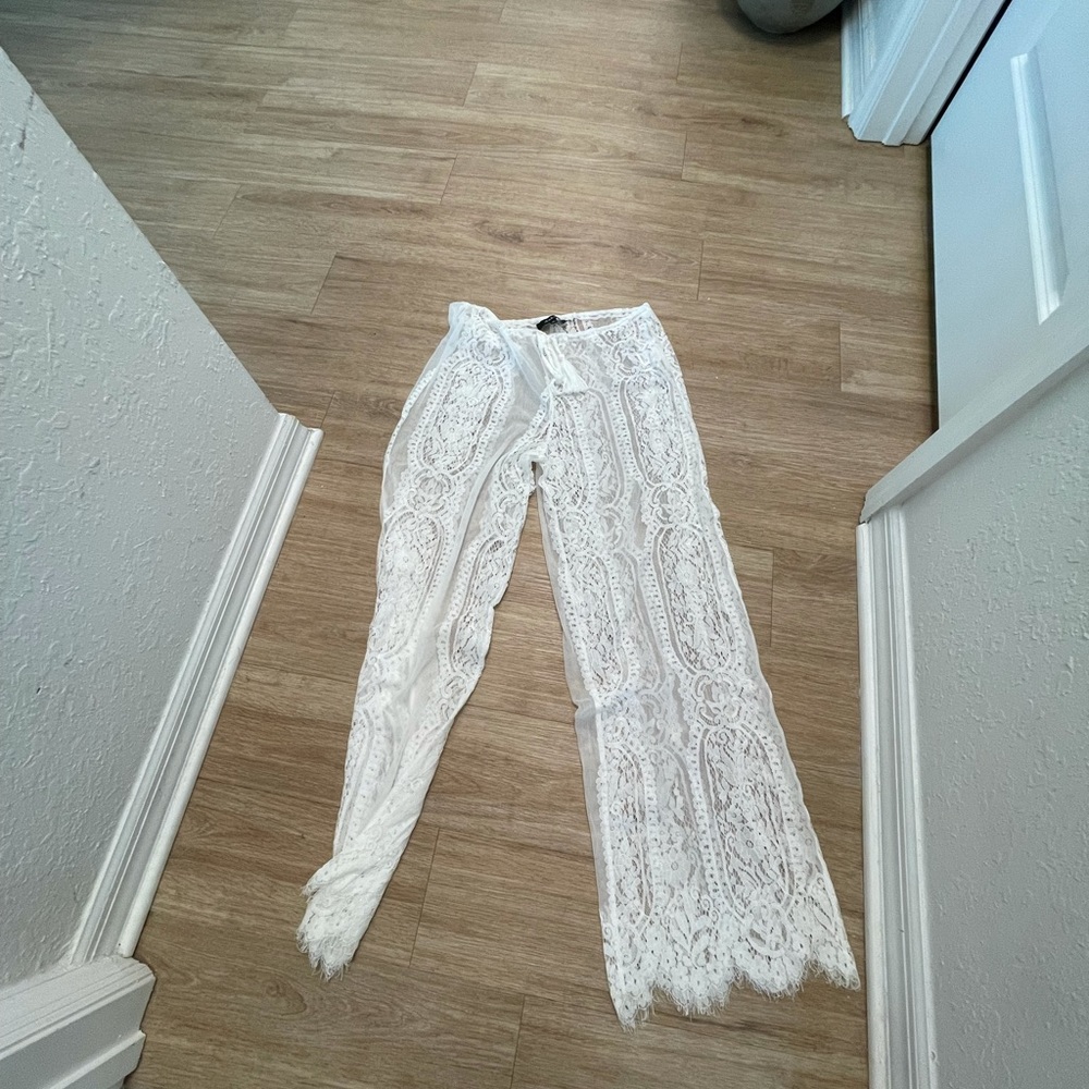 Lace pants